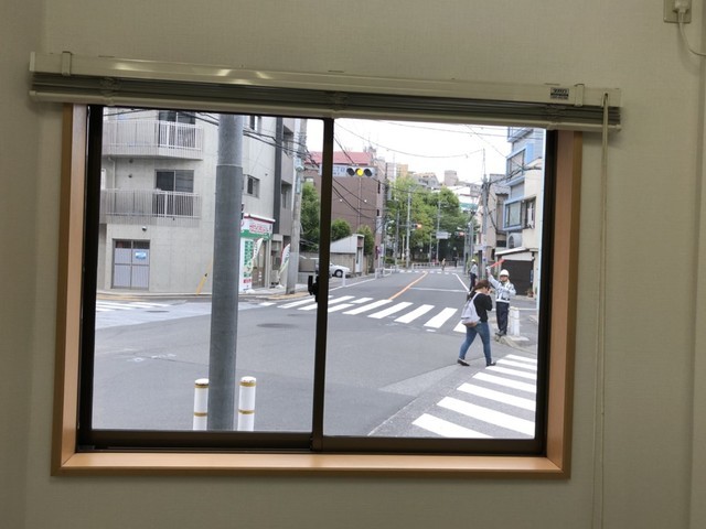 防犯フィルム　施工後