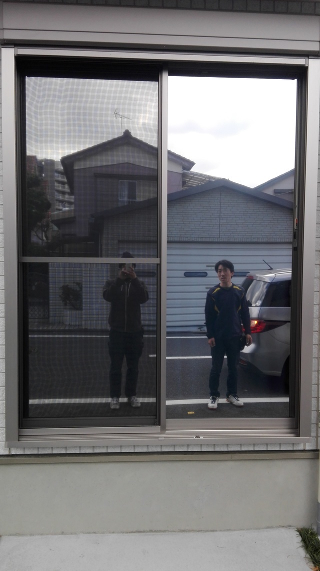 【遮熱フィルム】窓ガラスフィルム ミラータイプ(1520mmx2171mm)