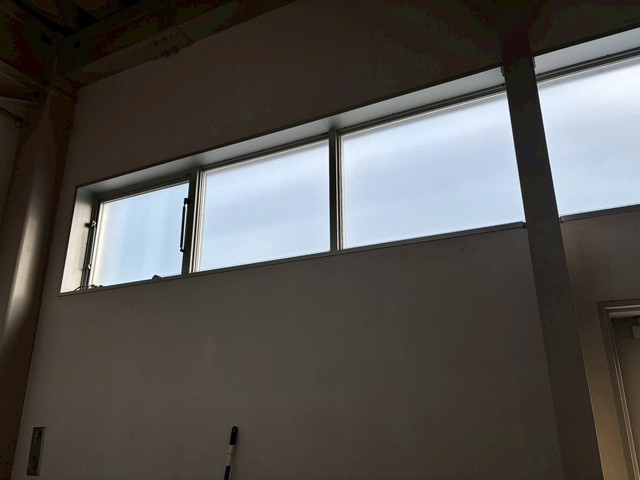 ミラーフィルム　施工後写真